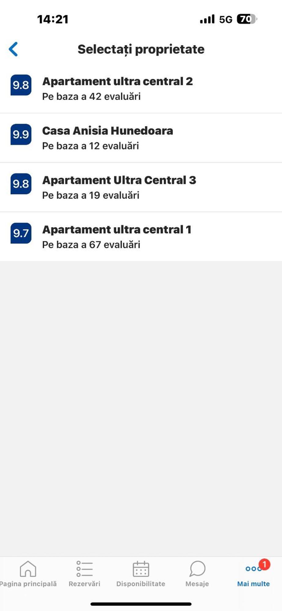Ferienwohnung Apartament Ultra Central 1 Hunedoara Exterior foto